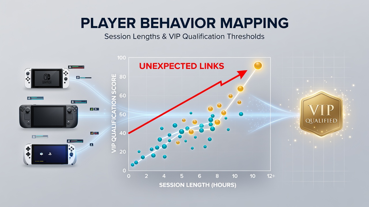 Analyse von Spieler-Verhaltensmustern in mobilen Gaming-Umgebungen zeigt Verbindungen zwischen Sitzungslängen und VIP-Qualifikationen